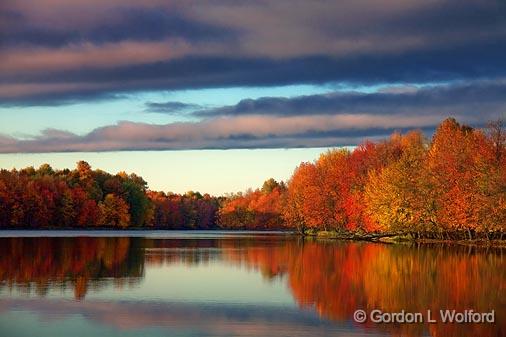Autumn Sunrise On The River_09088.jpg - Canadian Mississippi River photographed near Carleton Place, Ontario, Canada.
